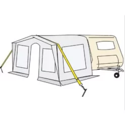 Sturmband Für Markisen Fiamma Tie Down S, Black -Qualitätsgeschäft Für Campingausrüstung 11580 4 abspannband fiamma tie down black markise 3