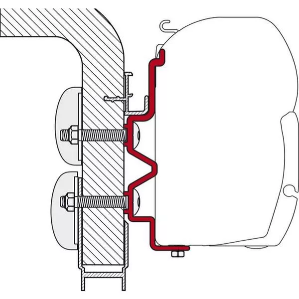 Fiamma Adapter Hymer Camp 300 3 Fiamma Adapter Hymer Camp 300