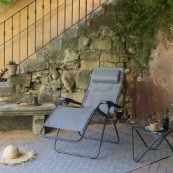 Relaxstuhl Lafuma RSXA Clip, Terre -Qualitätsgeschäft Für Campingausrüstung campingsessel lafuma rsxa clip batyline iso terre relaxsessel campingstuhl liegestuhl klappstuhl 1000 3 23927