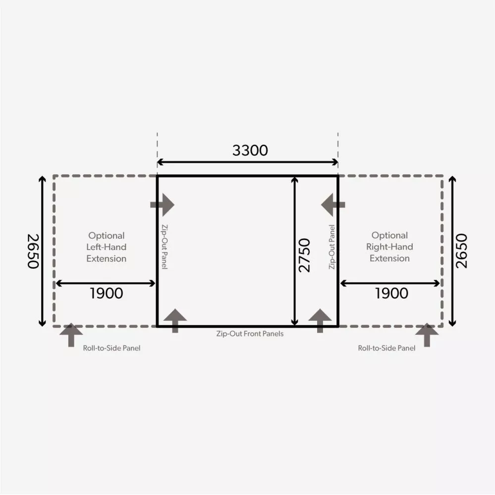 Aufblasbares Vorzelt Dometic Club Air All-Season 330 S 10 Aufblasbares Vorzelt Dometic Club Air All-Season 330 S – Bild 8