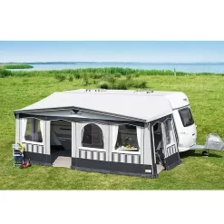 Vorzelt DWT Atelier Chalet Mit Rundumdach 11 Vorzelt DWT Atelier Chalet Mit Rundumdach -Qualitätsgeschäft Für Campingausrüstung dwt atelier chalet delphin ganzjahresvorzelt 3 3731