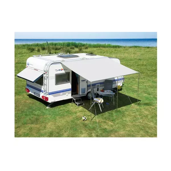 Wohnwagen-Sonnendach DWT Flora, Grösse 2, Hellgrau 3 Wohnwagen-Sonnendach DWT Flora, Grösse 2, Hellgrau