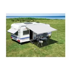 Wohnwagen-Sonnendach DWT Flora, Grösse 1, Hellgrau