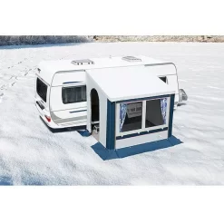 Wintervorzelt DWT Cortina II, Blau, Grösse 6 -Qualitätsgeschäft Für Campingausrüstung dwt teilvorzelt vorzelt cortina II cortina 2 wohnwagen vorzelt 5 4 18387