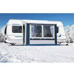 Wintervorzelt DWT Cortina II, Blau, Grösse 6 -Qualitätsgeschäft Für Campingausrüstung dwt teilvorzelt vorzelt cortina II cortina 2 wohnwagenvorzelt 3 2 18387