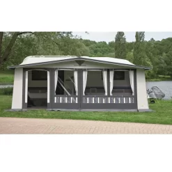 Wohnwagen-Vorzelt DWT Carat 240 -Qualitätsgeschäft Für Campingausrüstung dwt vorzelte carat 240 luxusvorzelt versetzbare eingangstuere 1000 3 15354