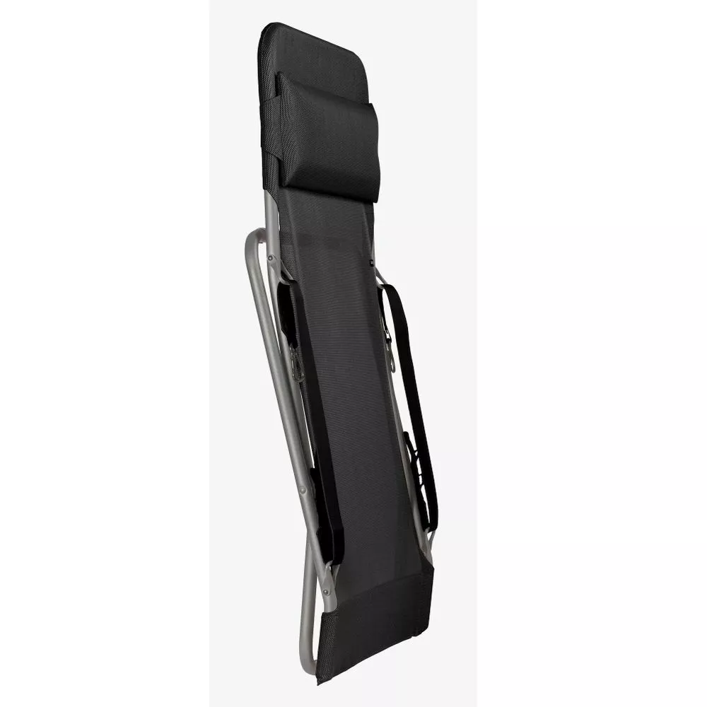 Liegestuhl Lafuma Transabed, Black 4 Liegestuhl Lafuma Transabed, Black – Bild 2