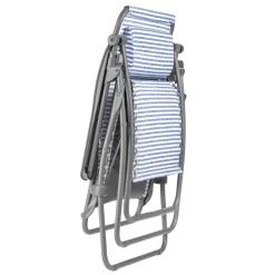 Relaxstuhl Lafuma Relaxsessel RSX, Marine -Qualitätsgeschäft Für Campingausrüstung kleines packmass lafuma rsx relaxstuhl campingstuhl liegestuhl klappstuhl blau weiss gestreifter campingsessel 1000 1 23918