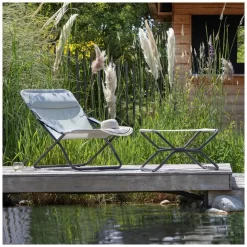 Premium-Liegestuhl Lafuma Transabed, Seigle II -Qualitätsgeschäft Für Campingausrüstung lafuma batyline iso fussstuetze next stuhl transabed 1000 5 24886