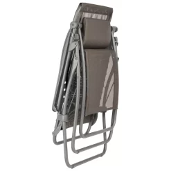 Relaxstuhl Lafuma RSXA Clip, Graphite -Qualitätsgeschäft Für Campingausrüstung lafuma rsxa clip klappbare graue relaxliege klappliege 1000 2 24884