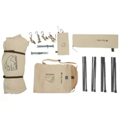 Firstzelt Nordisk Ydun Sky 5.5 -Qualitätsgeschäft Für Campingausrüstung lieferumfang vier personen zelt nordisk ydun sky 5 5 sandshell 1000 15 25043