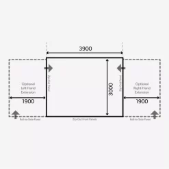 Aufblasbares Vorzelt Dometic Grande Air All-Season 390 S 17 Aufblasbares Vorzelt Dometic Grande Air All-Season 390 S -Qualitätsgeschäft Für Campingausrüstung luftvorzelt dometic grande air all season 390 grundflaeche masse 1000 7 21804