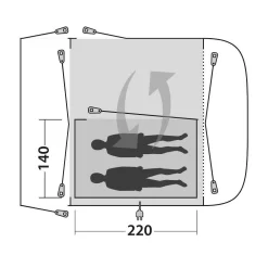 Qualitätsgeschäft Für Campingausrüstung -Qualitätsgeschäft Für Campingausrüstung outwell inner newburg 240 groesse massagaben schlaf kabine 1000 1 21764