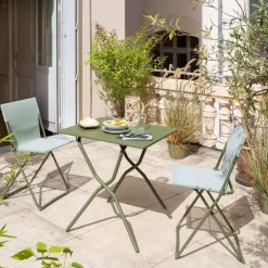 Campingtisch Lafuma Balcony II, Moss -Qualitätsgeschäft Für Campingausrüstung tisch terrasse lafuma balcony 2 colorblock moss klappbarer gruener campingtisch balkontisch 1000 9 24937