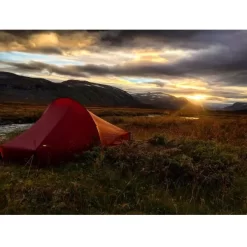 Trekkingzelt Nordisk Telemark 1 LW, Burnt Red -Qualitätsgeschäft Für Campingausrüstung trekkingzelt nordisk telemark 1 lw burnt red 1 mann zelt 3 12113