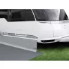 Hindermann Bodenschürze / Windblende, Premium, Hellgrau -Qualitätsgeschäft Für Campingausrüstung wohnwagen bodenschuerze windblende hindermann premium 0 14150