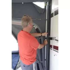 Andruckstangen-Set Dometic Deluxe Rear Upright Pole Set -Qualitätsgeschäft Für Campingausrüstung wohnwagen vorzelt kampa hintere aufstellstange aluminium 2 18465